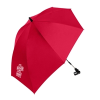 Custom Shed Rain Asymmetrical Chair Umbrella | UPF 50+ Protection with Silk Screen Imprint