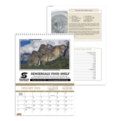Triumph Recipe Pocket Calendar | Custom 1-Color Imprint