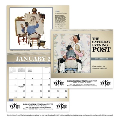 Triumph Deluxe Pocket Calendar | Saturday Evening Post | Custom Imprint