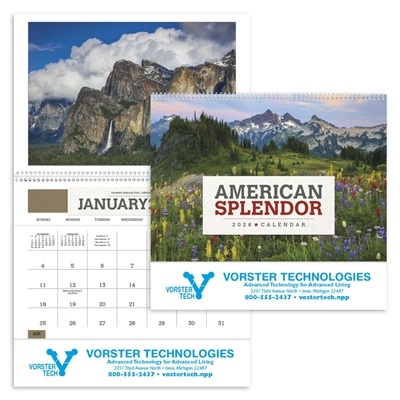 Triumph American Splendor | Pocket Calendar | Custom 1-Color Imprint
