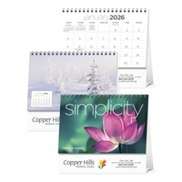 Simplicity Large Desk Calendar | Custom Printed by Triumph | Imprint Color