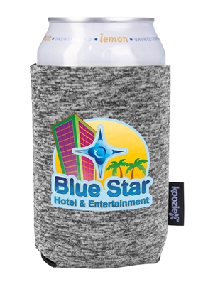 Koozie Heather Collapsible Can Cooler | Full Color Promotional Drink Cooler