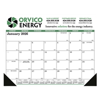 Skinner & Kennedy Desk Pad Calendar | Custom Full Color Desk Calendars