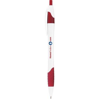 Dart Click Action Pen | Smooth Write Ink, Textured Grip with Silk Screen Customization