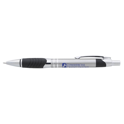 Robust Plunger-Action Pen | Premium Aluminum Pen with Smooth Ink & Silk Screen Imprint