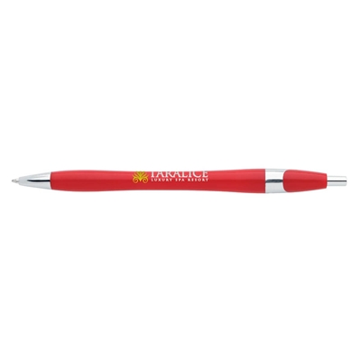 Chrome Dart Click Action Pen | Custom Silk Screen with Smooth Write Ink