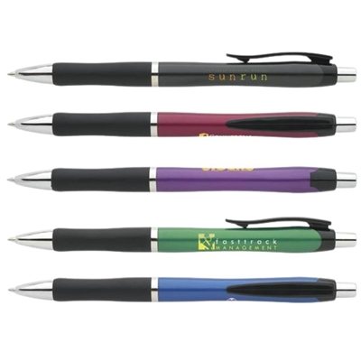 Custom Guard Plunger-Action Pen | Stylish Promotional Pens with Comfort and Silk Screen Imprinting