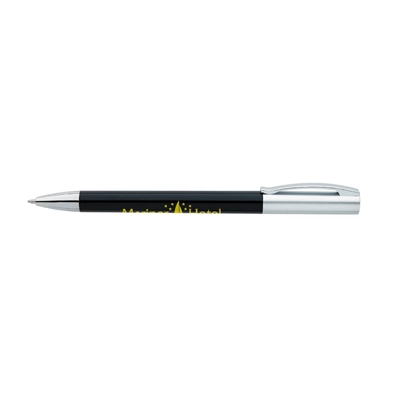 Snazzy Twist Action Pen | Silk Screen | Custom Twist Action Pen with Silver Accents
