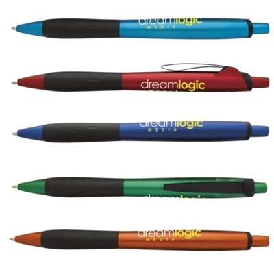 Ripple Click Action Pen with InstaGlide Hybrid Ink | Customizable Silk Screen Imprint