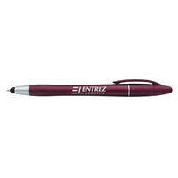 Twist Highlighter-Pen with Stylus Combo | Customizable Silk Screen Imprint, Multi-Functional