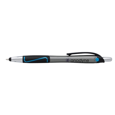 Souvenir Story Pen with Stylus | Custom Plunger-Action Pen with Free Setup