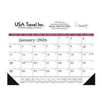 Triumph Patriotic Desk Pad Calendar | Full Color Flag Desk Pad Promotional Calendar