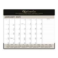Triumph Vinyl Desk Pad Calendar | Foil Headstamp Promotional Desk Calendars