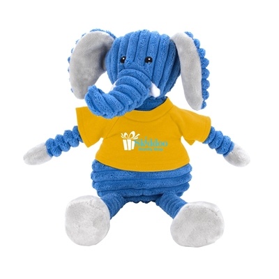 Chelsea Teddy Bear Cordies 13" Plush Elephant | Full Color Dye Sublimation Custom T-shirt
