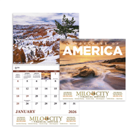 Landscapes of America Spiral Calendar | Custom Scenic 13-Month Calendar