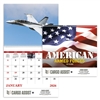 Custom American Armed Forces | Spiral Calendar | 1 Color Imprint