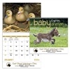 Custom Baby Farm Animals Spiral Calendar | 1 Color Imprint