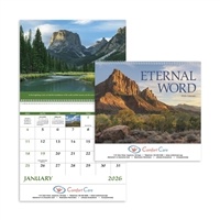 Eternal Word Spiral Calendar | Funeral Planner | Custom Religious Promo