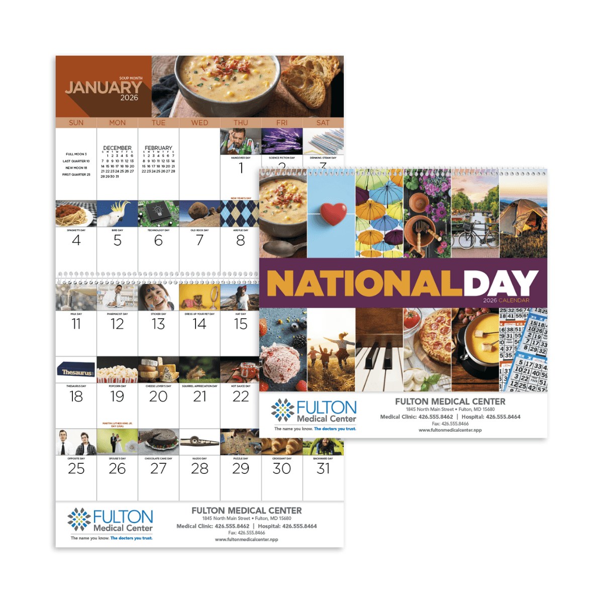 National Day Spiral Calendar | FSC Certified Promotional Calendar 2025