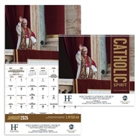 Custom Catholic Spirit Spiral Calendar | 1 Color Imprint