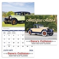 Custom Antique Auto Spiral Calendar | 1 Color Imprint