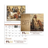 God's Gift | Spiral Calendar without Funeral Planning | Religious Promotional Calendars