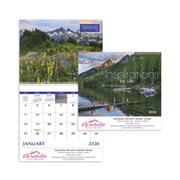Inspirations for Life Calendar | Custom Spiral Promo Calendar with Quotes