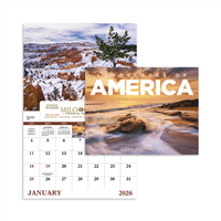Landscapes of America Stapled Calendar | Custom Scenic 13-Month Calendar
