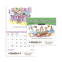 Laughing It Up Stapled Calendar | Custom Humorous 13-Month Calendar