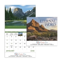 Eternal Word Stapled Calendar | Custom Religious Promo Calendar