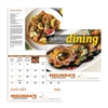 Delicious Dining Stapled Calendar | Custom Recipe Promo Gift