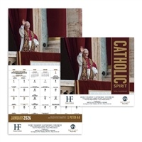 Custom Catholic Spirit Stapled Calendar | 1 Color Imprint