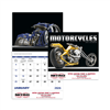 Motorcycles Stapled Calendar | Custom 13-Month Biker Calendar