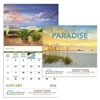 Custom Beach Paradise Stapled Calendar | 1 Color Imprint