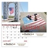 Custom Celebrate America Stapled Calendar | 1 Color Imprint