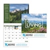 Healthy Living Stapled Calendar | Custom Wellness Promotional Calendars