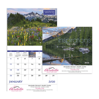 Inspirations for Life Stapled Calendar | Custom Motivational Promo Calendar