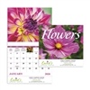 Flowers Stapled Calendar | FSC Certified Promotional Calendars | 1- Color Imprint