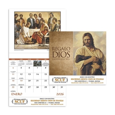 Regalo de Dios Calendar | Spanish Catholic Promotional Calendar 2025