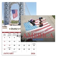 Celebrate America Custom Window Calendar | 1-Color Imprint