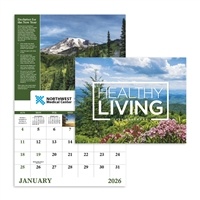 Healthy Living Window Calendar | Custom Wellness Desk Calendars