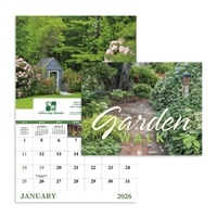 Garden Walk Window Calendar | Custom Mini Promotional Calendars