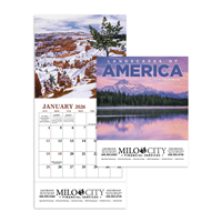 Landscapes of America Mini Calendar | Custom Scenic Pocket Calendar