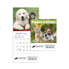 Puppies & Kittens Mini Calendar | Cute Pet Promotional Mini Calendar 2025