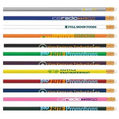 Souvenir Solids Pencil | #2 Graphite Lead, Custom Large Imprint Area