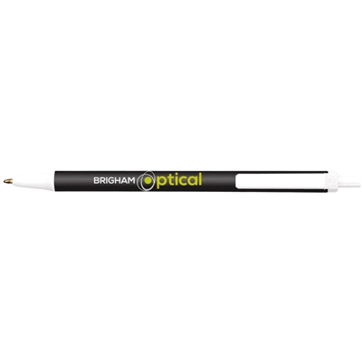 BIC PrevaGuard Clic Stic Pen | Antimicrobial Retractable Pen for Custom Branding | Silk Screen Imprint