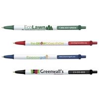 BIC Ecolutions Clic Stic Pen | Eco-Friendly Retractable Pen with Smooth Writing