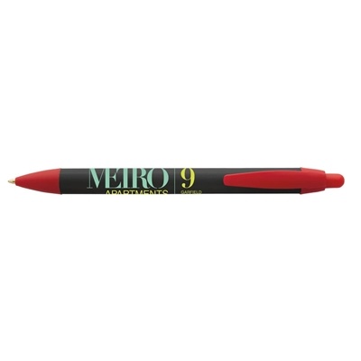 WideBody Plunger Action Pen | Comfortable Design, Customizable Colors, Made in USA