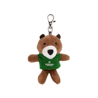 Chelsea Teddy Bear Wild Bunch Key Tags 4" Plush Beaver | Eco-Friendly & CPSIA Rated