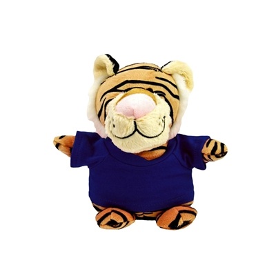 Chelsea Teddy Bear Bean Bag Buddies 6" Plush Tiger | Full Color Custom Promotional Toy